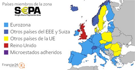 Mapa SEPA zón