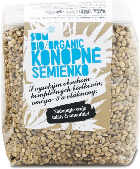 Lúpané konopné semienka (konopné srdiečka)