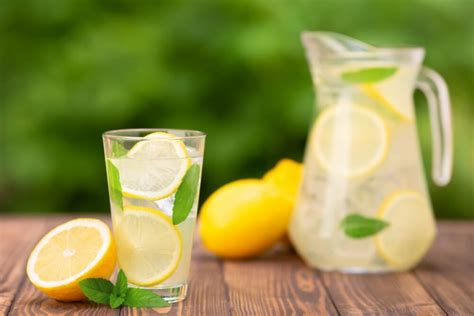 ingrediencie na domácu limonádu