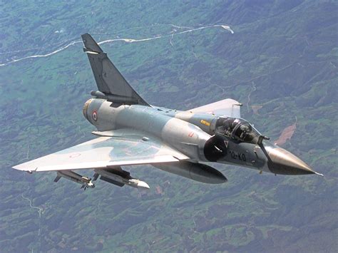 Ilustrácia lietadla Dassault Mirage 2000