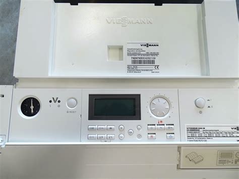 Ovládací panel kotla Viessmann Vitodens 200