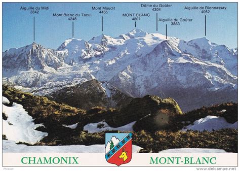 Pohľad na Mont Blanc z Chamonix