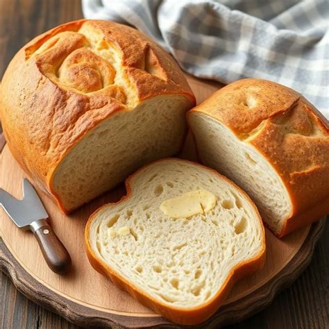 Čerstvý chlieb s maslom a kôprom