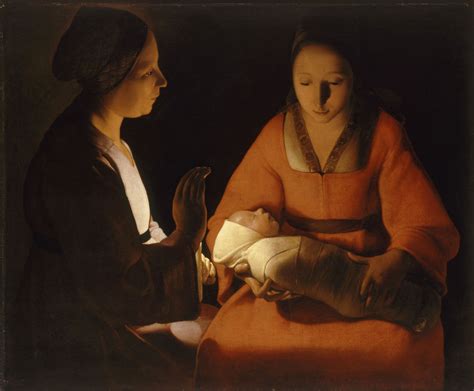 Georges de La Tour - Novorodený