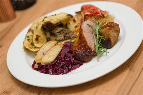 Jesenné husacie hody na tanieri