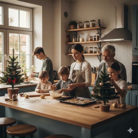 Rodina spoločne pripravuje jedlo v kuchyni