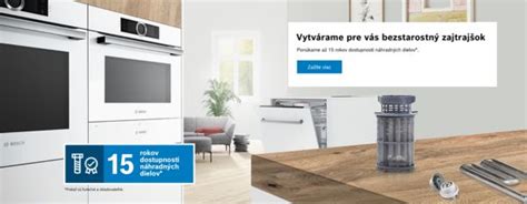 Ilustrácia rôznych náhradných dielov Bosch