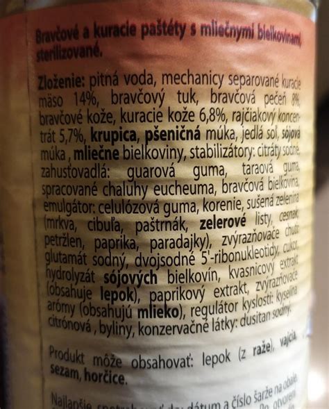 Nutričné zloženie arašidového masla