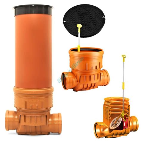 Revízna šachta v systéme kanalizácie