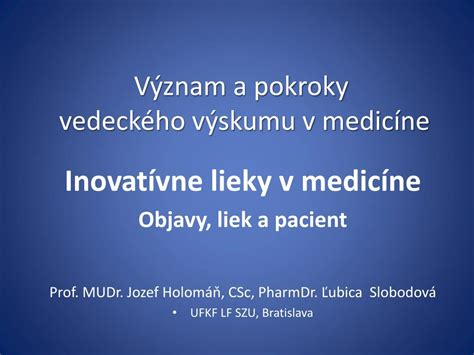 Schematické znázornenie vedeckého výskumu