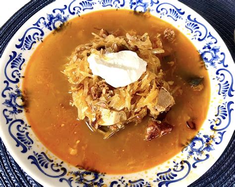 Suroviny na tradičnú slovenskú kapustnicu