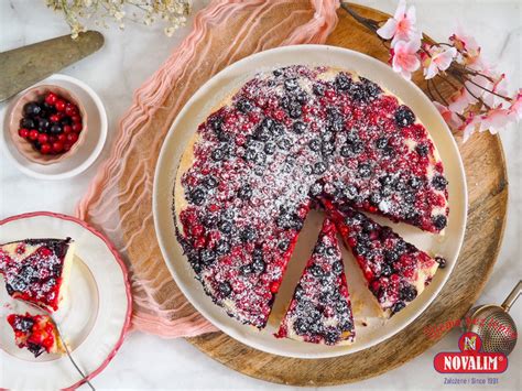 bezlepkový koláč s ovocím