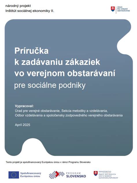 Dokumentácia k verejnému obstarávaniu