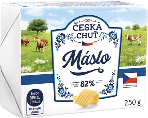 Slovenské maslo v balení