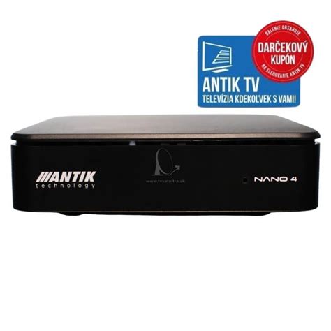 Hybridný set-top box Antik Nano 4S