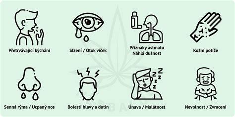 Ilustrácia prejavov alergie na uhorky