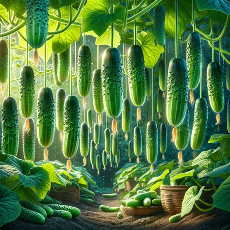 Obrázok uhoriek a ich spracovania