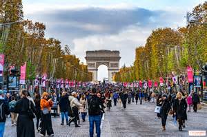 Avenue des Champs-Élysées v Paríži