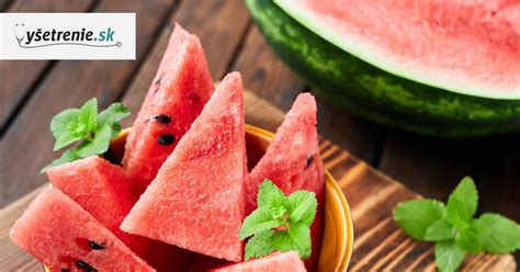 Ilustrácia zrelého vodného melónu