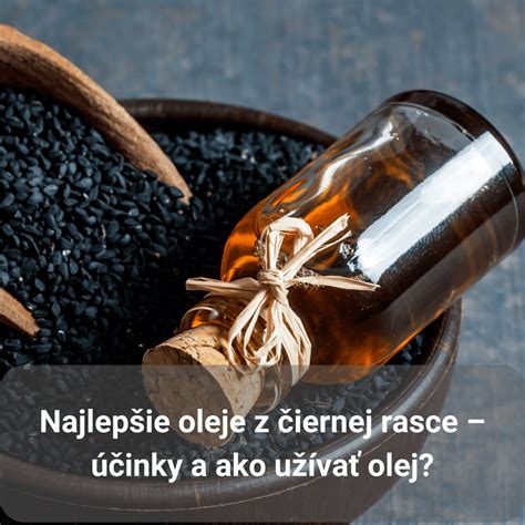 Ilustrácia rastliny čiernej rasce s plodmi a semenami