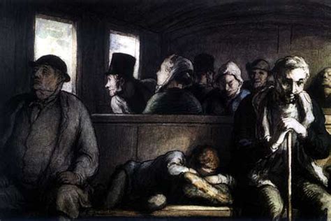 Honoré Daumier - Vagón tretej triedy
