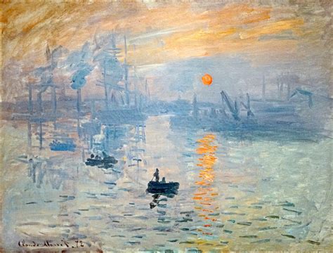 Claude Monet - Impression, soleil levant