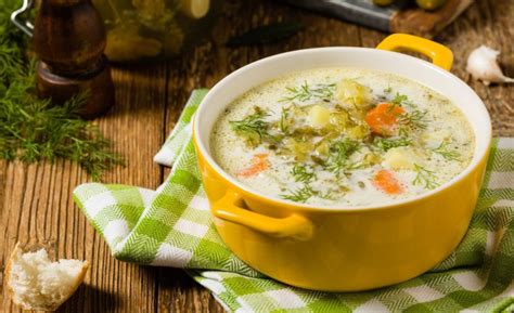 Ingrediencie na prípravu držkovej polievky