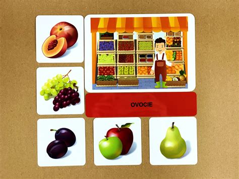 Obrázok rôznych druhov ovocia vhodných pre deti