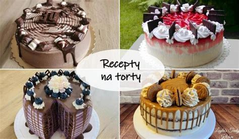 Koláž rôznych variantov torty s parížskym krémom