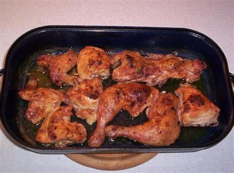 rôzne druhy pečeného kuraťa