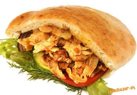 Hotový plnený arabský chlieb