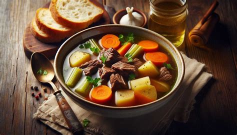 Suroviny na hovädziu polievku