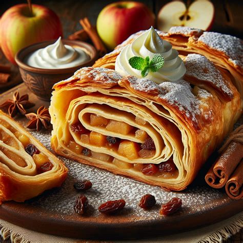 Apfelstrudel - nemecká variácia jablkového koláča