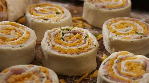 Šunkové slimáky so syrom