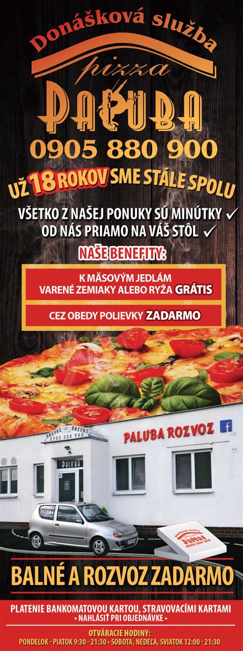 Mapa Žiaru nad Hronom s vyznačenými adresami Pizza Paluba