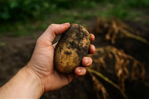 Zrelá vňať zemiakov