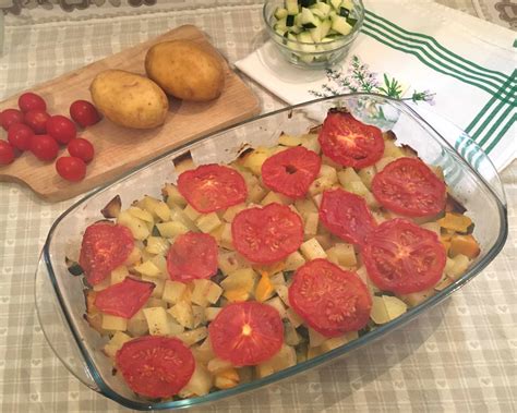 Zemiaky, paradajky a špenát