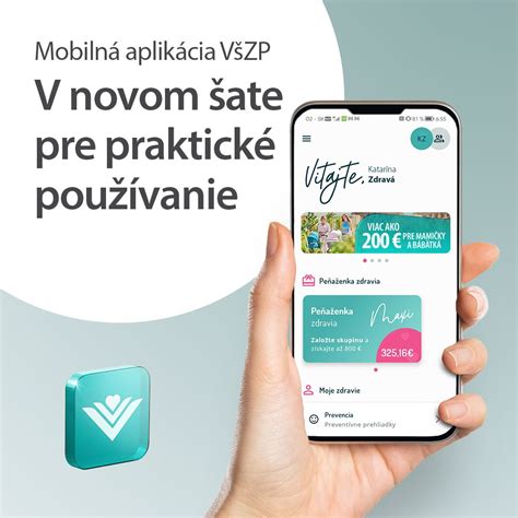 Ilustrácia mobilnej aplikácie VšZP s eReceptom