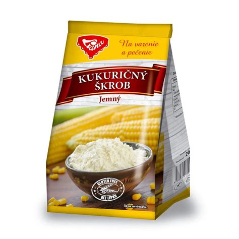 Kukuričný škrob pripravený na obalenie hranoliek