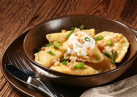 Mrazené pirohy pripravené na uskladnenie