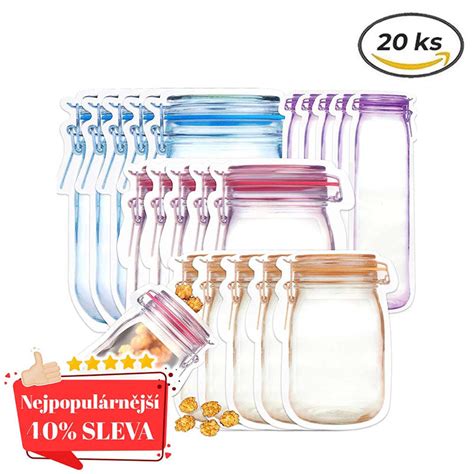 Ilustrácia vzduchotesných nádob na potraviny