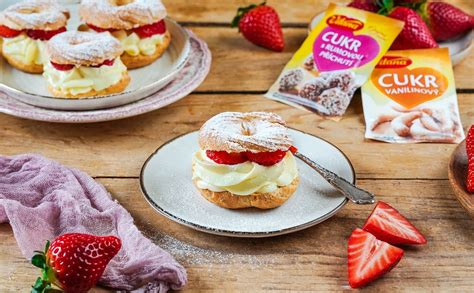 Detail plnenia veterníkov krémom