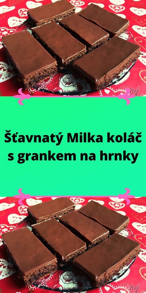 Ingrediencie na Milka koláč