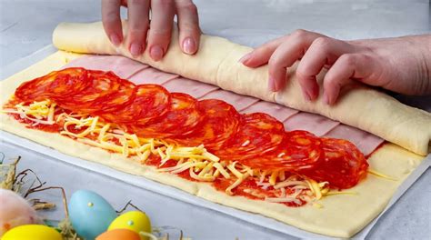 Lístkové cesto na slaný závin