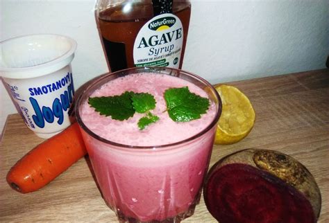 Cviklovo-mrkvové smoothie