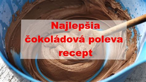 Čokoládová poleva na jablkovom koláči