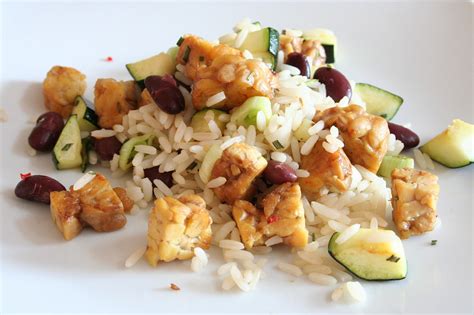 opečený tempeh so semienkami