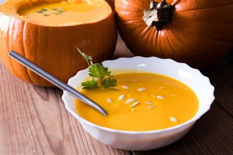 Ilustrácia prípravy tekvicovej polievky