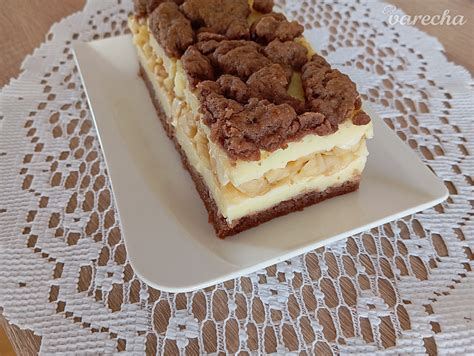 Piškótový koláč s pudingom