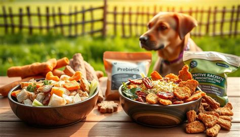 Pes s citlivým trávením